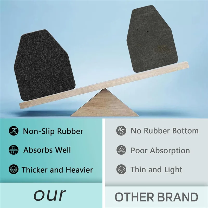 

AFOURT-Коврики для писсуара, 6 шт., подушечки для писсуара, напольные коврики для писсуара для мужчин, коммерческие одноразовые нескользящие резиновые подложки для ванной комнаты, моющиеся