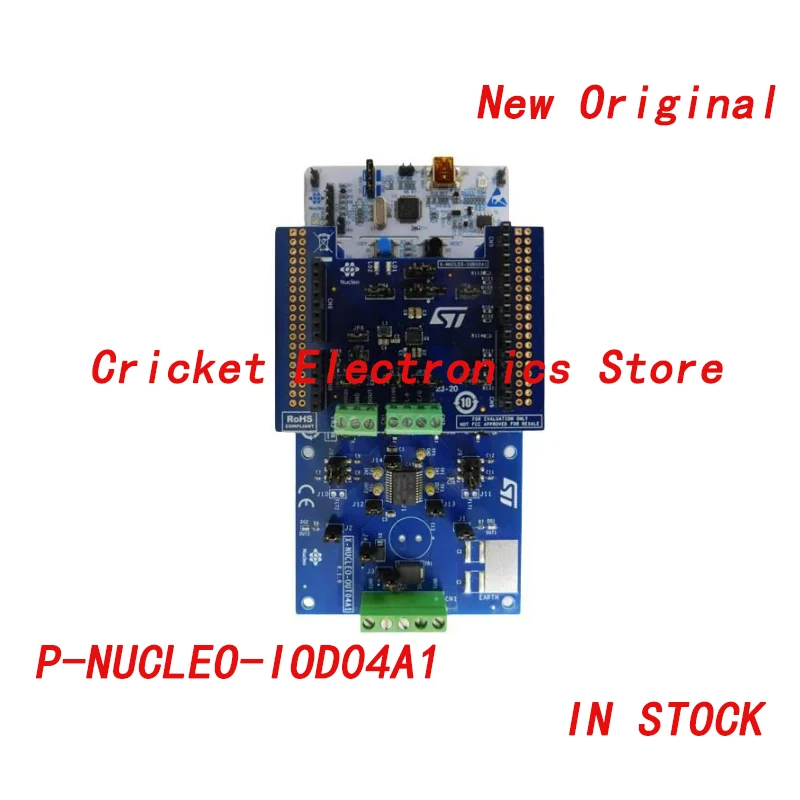 P-NUCLEO-IOD04A1 STM32 Nucleo pack for IO-Link device apps L6364Q, IPS2050H-32 and STM32L073RZ