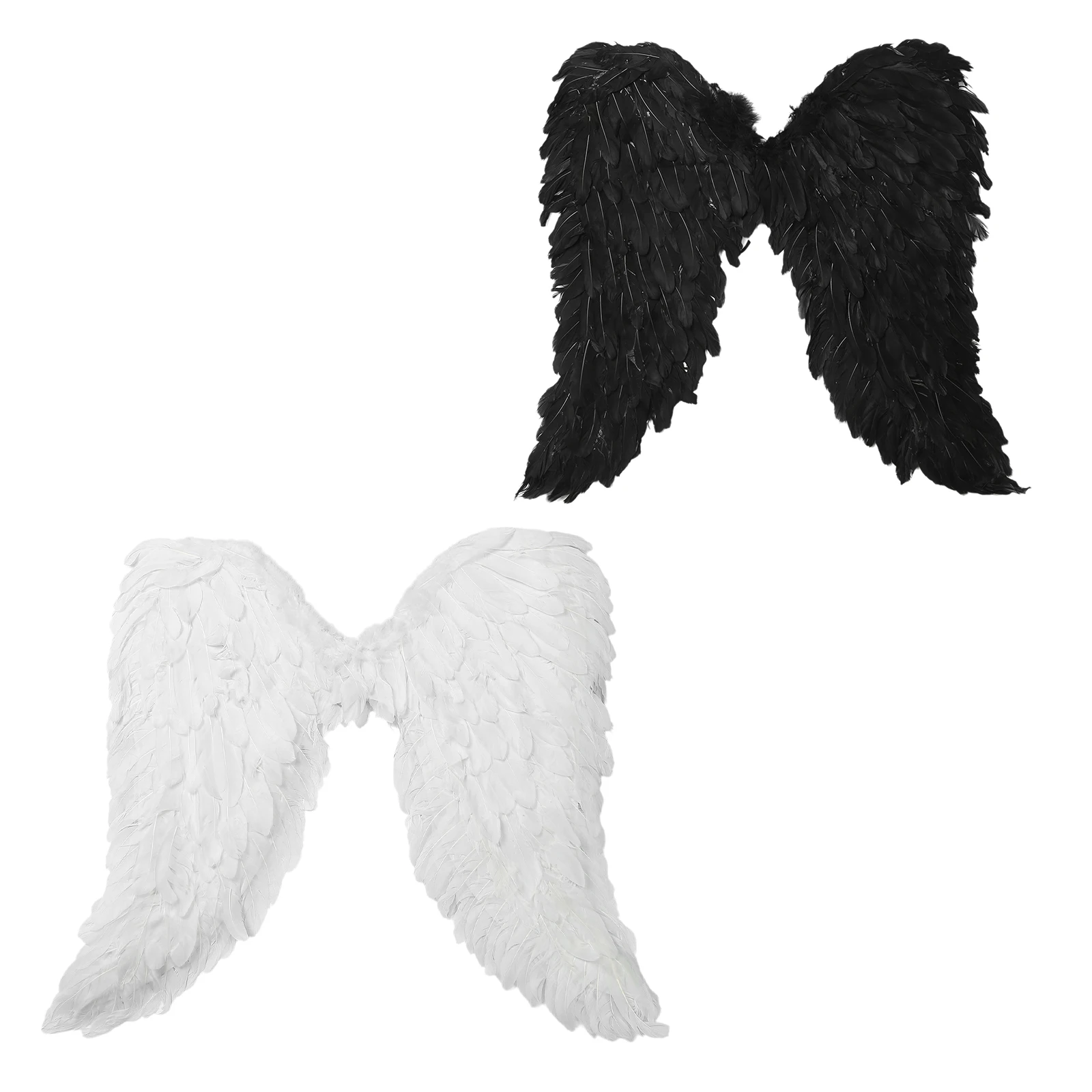 أجنحة خرافية حساسة للبالغين والأطفال، إكسسوارات أزياء ريش قابلة للتعديل لحفلات الهالوين التنكرية والمناسبات التنكرية