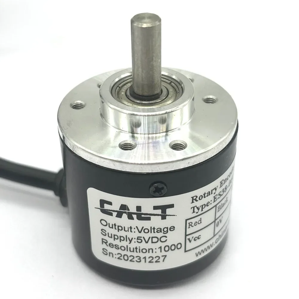 

ES38 Signal Voltage Output 5V 100 200 360 400 600 1000ppr Pulse Rotary Encoder