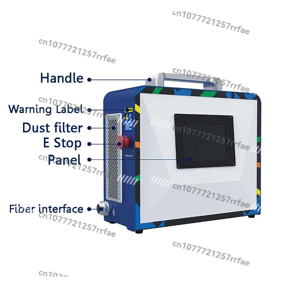 10kg Mini 600W QCW Laser Welder Briefcase Size Portable Spot Welder Peak Power 600W Average Power 300W