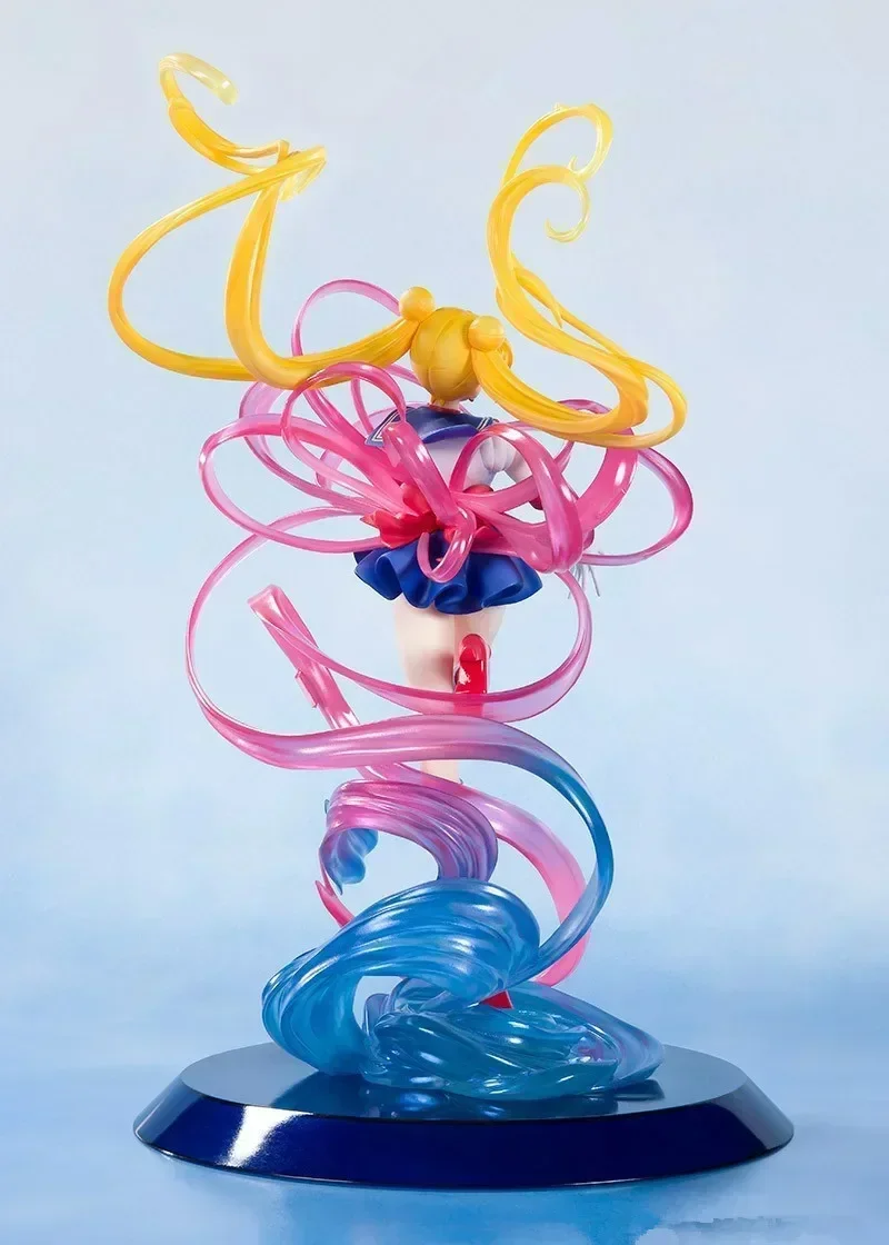 Figurine d'anime Sailor Moon Crystal Power Transformation pour enfants et adultes, figurine d'action Kawaii, modèle fille en PVC Auckland, beurre, jouet beurre, cadeaux