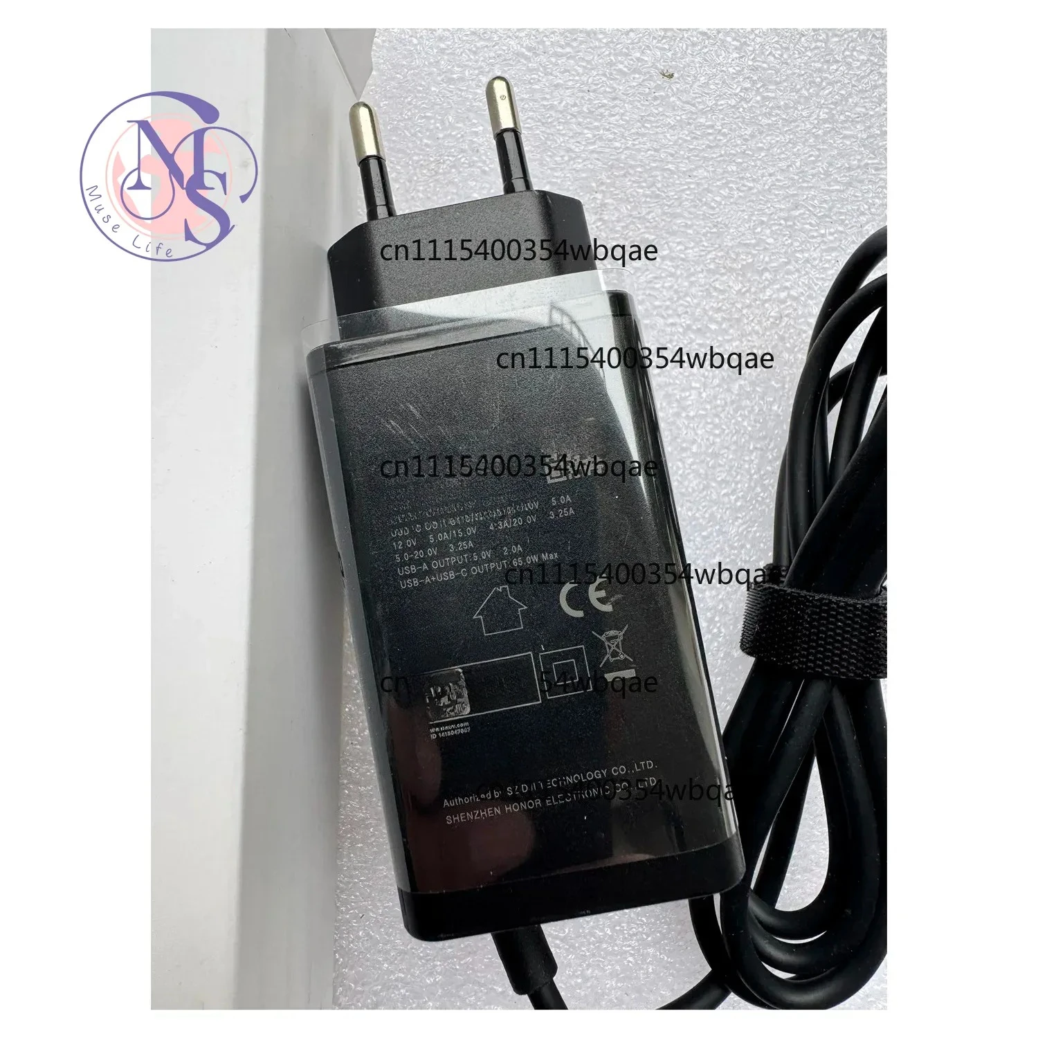 ZOCI-FOR- WB37 65W Portable Battery Charger EU Version, Remote Controller Replacement Power Accessory