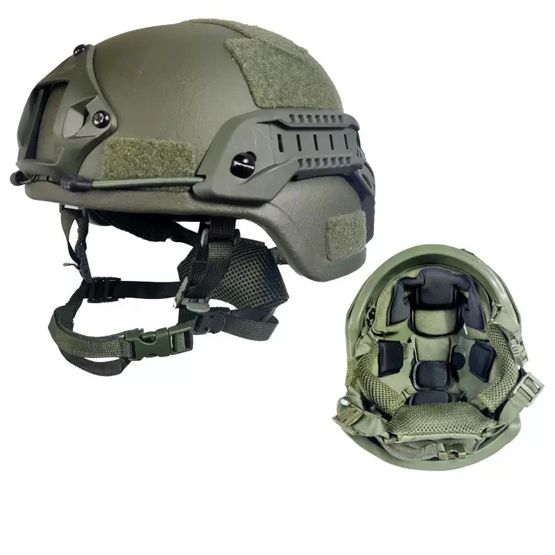 PE Material, GA2-Grade Security Training Helmet Protection