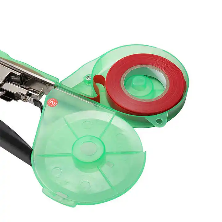 Garden Plant Tying Forceps Tomato Vineyard Branch Hand Tying Binding Tool Tomato Vineyard Garden Tape Tool  With Tapes Staples
