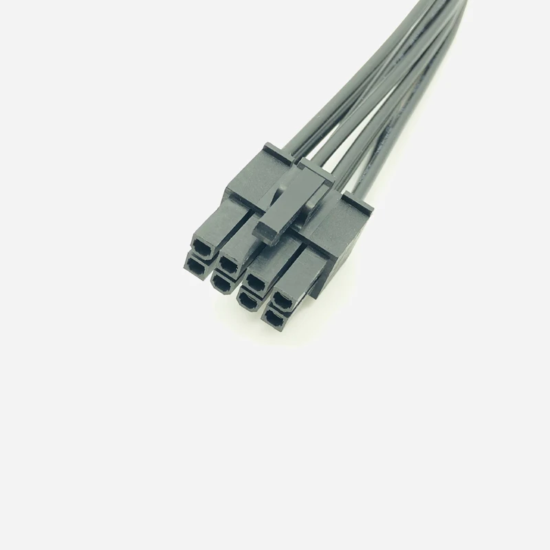 8 pinos cpu cabo de alimentação, pci-e para 8 pinos, atx eps, macho para fêmea, psu, placa-mãe extensão da alimentação, 20cm, 18awg