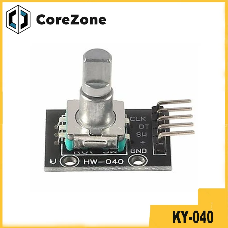 5-10pcs 360 Degrees Rotary Encoder Module For Arduino Brick Sensor Switch Development Board KY-040