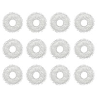 AD11 12PCS Mop Cloth for Dreame Bot W10 / W10 Pro Sweeping Robot Vacuum Cleaner Accessories Replacement Mop Pad Spare Parts
