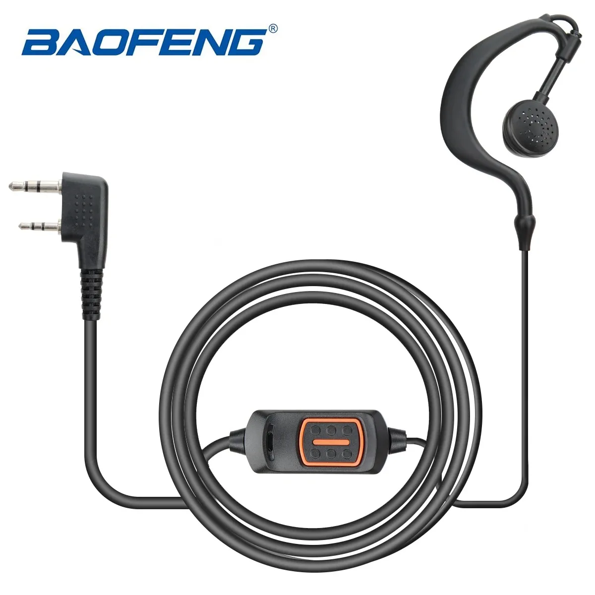 New Baofeng  Headset For BaoFeng UV-5R UV-13 PRO UV-S9 PlusUV-21 AR-518 Mic earphone Walkie Talkie CB Two Way Radio Accessories