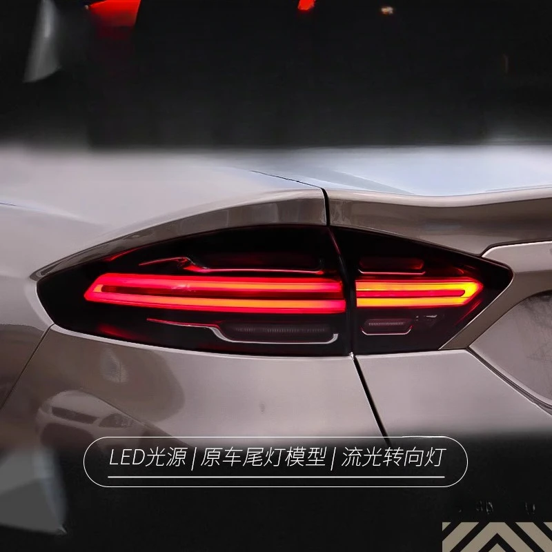 

Подходит для Mondeo 13-16, новый задний фонарь в сборе, модифицированный стиль Porsche, светодиодные ходовые огни, плавные указатели поворота