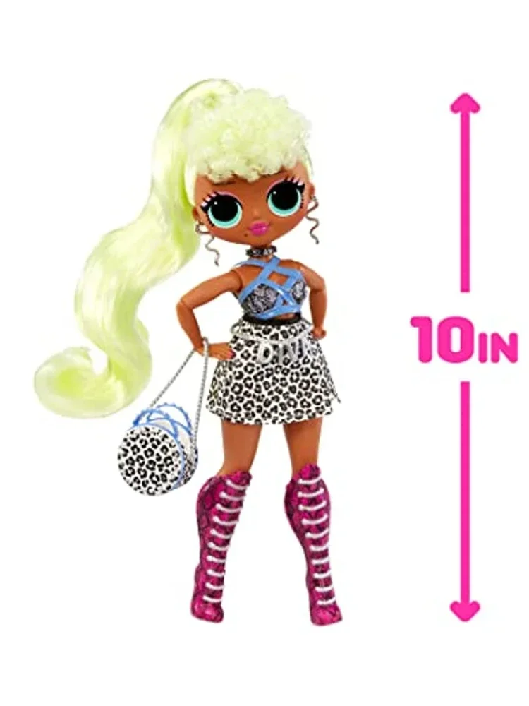 Lol Surprise Doll Big Sister OMG Miss Diva Cool Stylish Hairdressing  Magic Doll  Beauty Set Contains 20 Surprise Toys for Girls