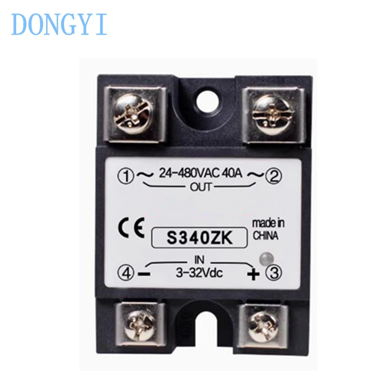 Single-phase Solid State Relay S310ZK S315ZK S320ZK S325ZK S330ZK S340ZK S350ZK S360ZK S375ZK S380ZK S390ZK S3100ZK S3120ZK