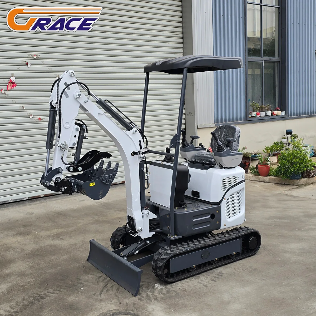 حفارة ديزل مجنزرة 2 طن - حفار هيدروليكي على شكل كسفادورا للأعمال الخارجية شديدة التحمل