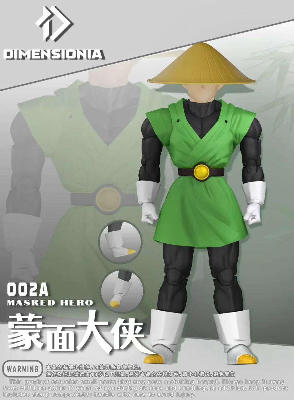 Dimensionia & KT Masked Hero Son Gohan Figuren Great Saiyaman Actionfigur Bodykit mit Haar Kopfskulptur Zubehör Modell Spielzeug – Detail 4