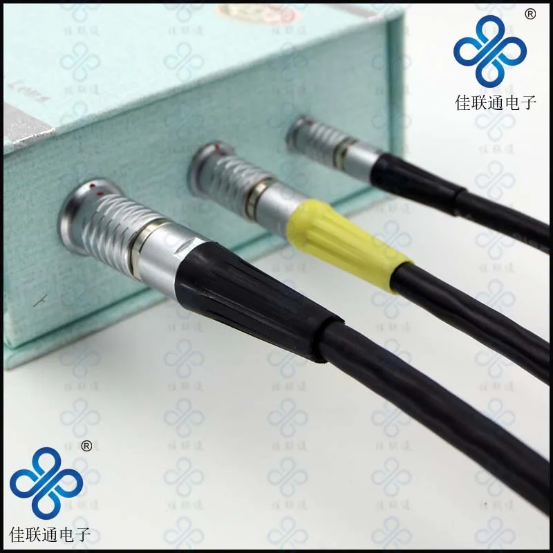 Quick plug-and-pull push-pull self-locking aviation plug socket metal connector 2 core 3 core 4 core 5 core 6 core complete set