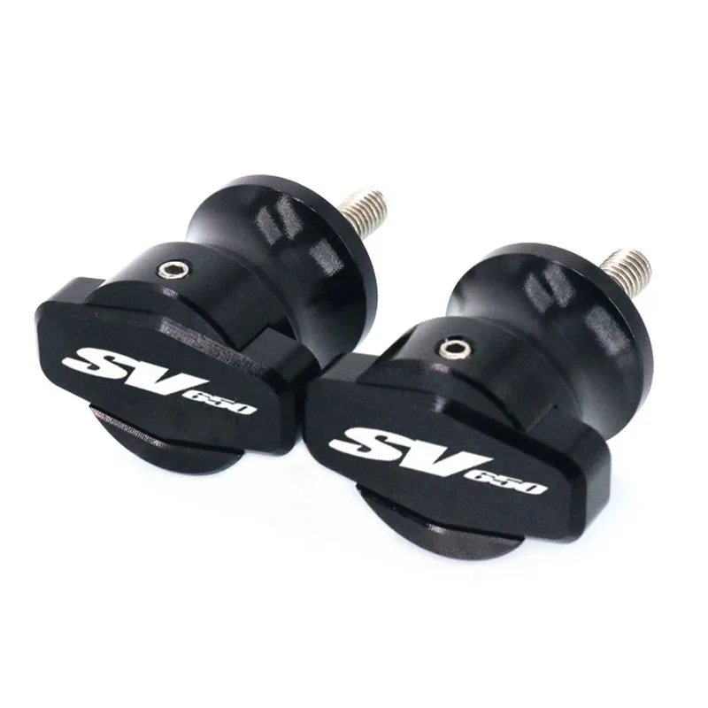 دراجة نارية CNC Swingarm منزلقات ، مكبات ، بكرات Paddock الوقوف ل SV650 ، sv50s ، sv1500 ، SV ، 1500 ، SV1000 ، M8