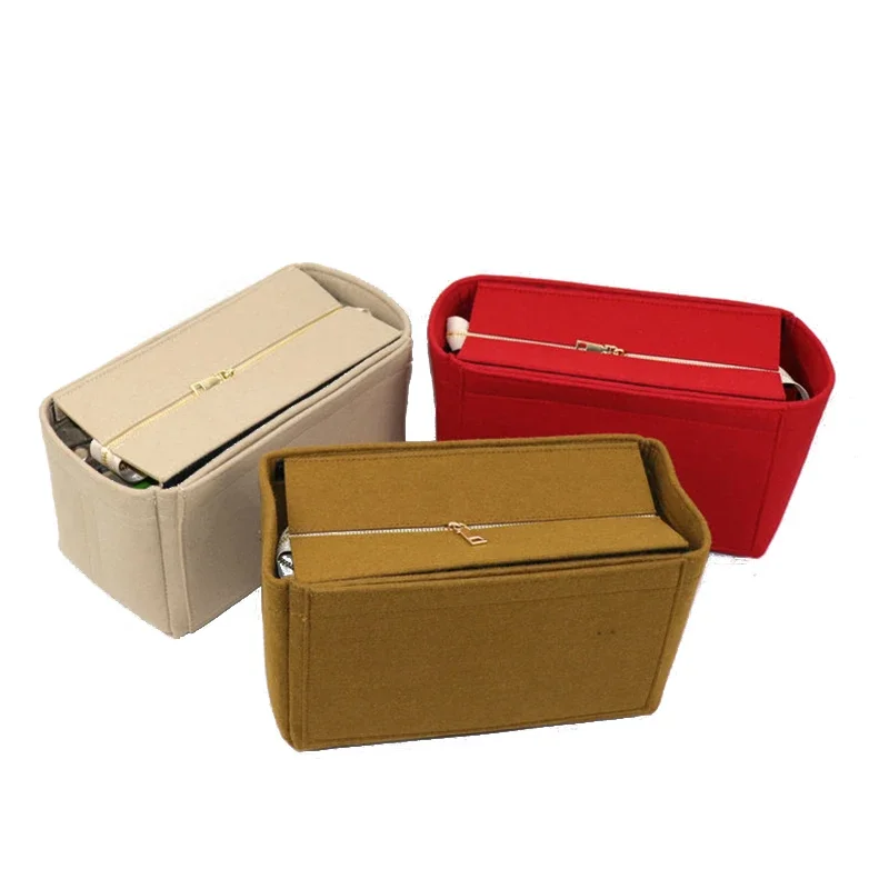 EverToner Make Up Organizer Insert Bag  Fit Speedy Never Handbag Travel Inner Purse Portable Cosmetic Bags