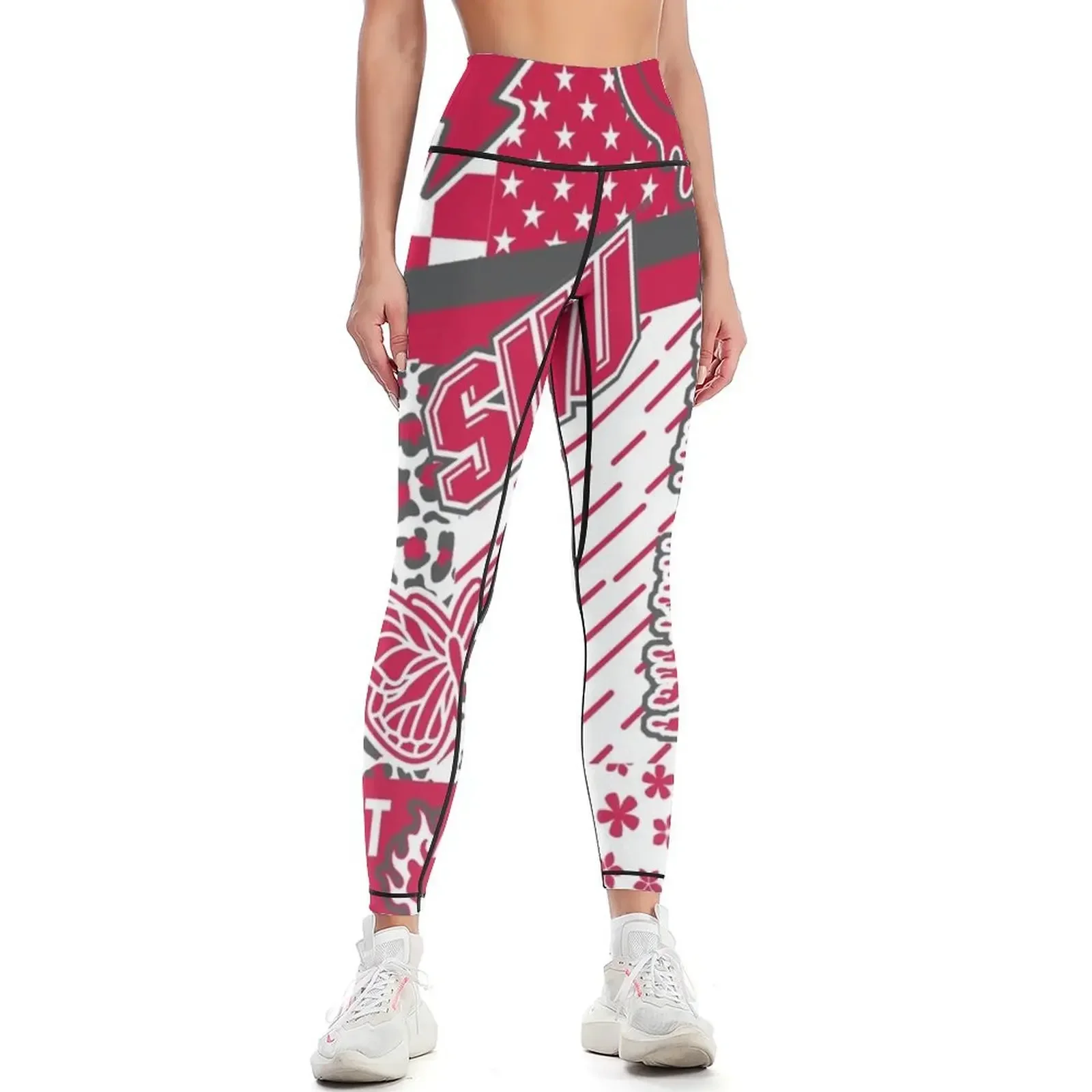 

Sacred Heart Leggings Pants sport Sportswear woman gym sport legging gym clothing Womens Leggings
