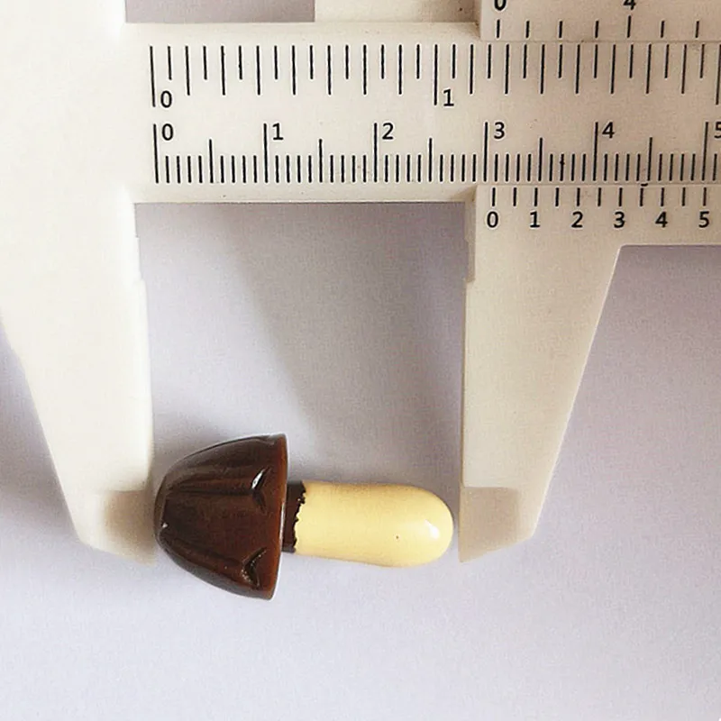 5 Stück süße Harz Miniatur Lebensmittel Schokolade DIY Verzierung Scrapbooking Zubehör Dekor Figuren – Detail 3