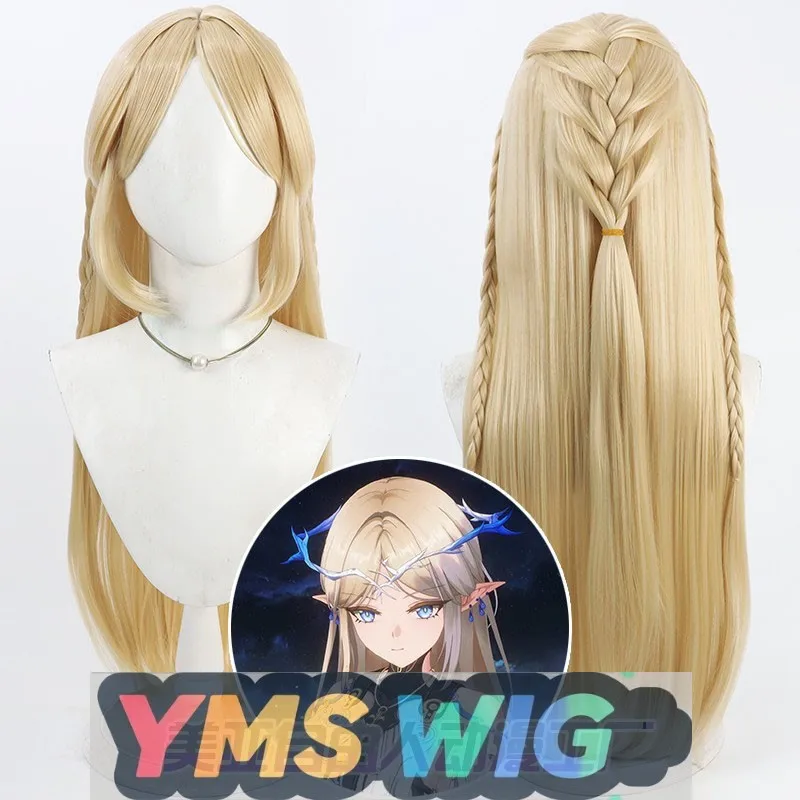 

[YMS WIG] Mingchao Cartethyia Cos Wig Yellow Scalp Styling Cartethyia