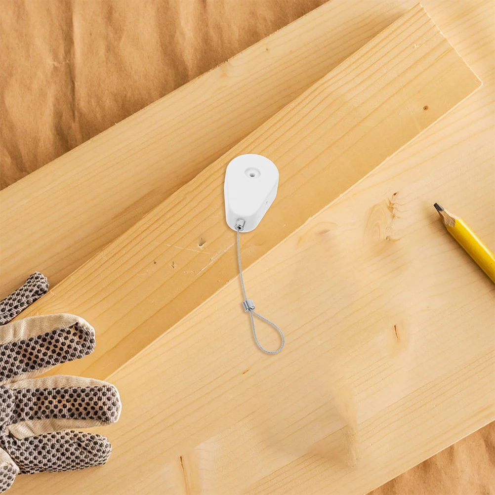 1 Set Automatic Retractable Anti-Theft Case Steel Wire Security Lock Adjustable Length Telescopic Cable Holder For Electronics