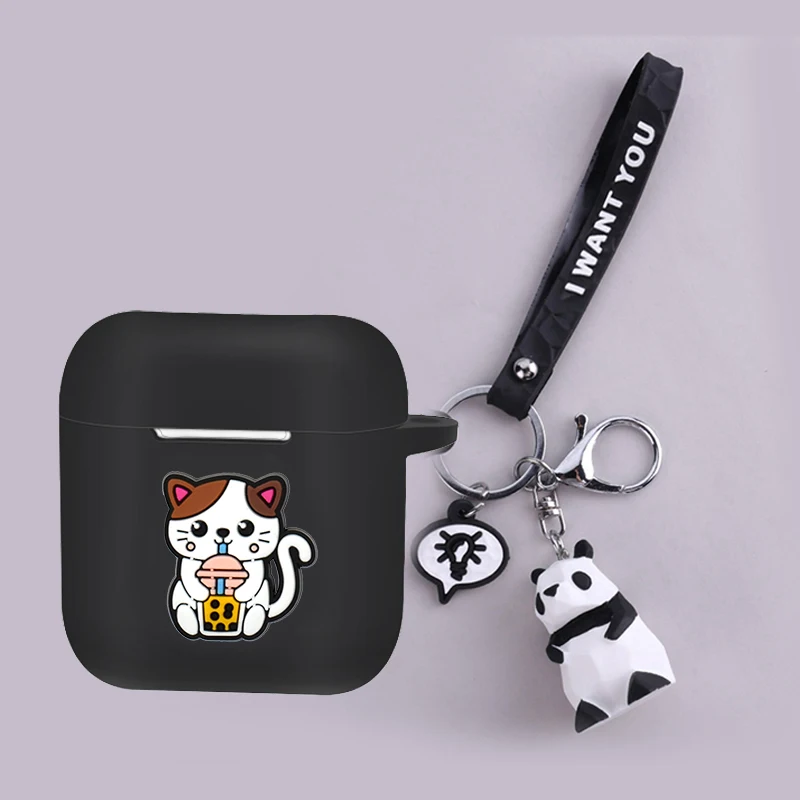 بورز & ويلكنز غطاء سماعات الكرتون ، رواد الفضاء الباندا الديناصورات الحيوان سيليكون الحال بالنسبة B & W PI7