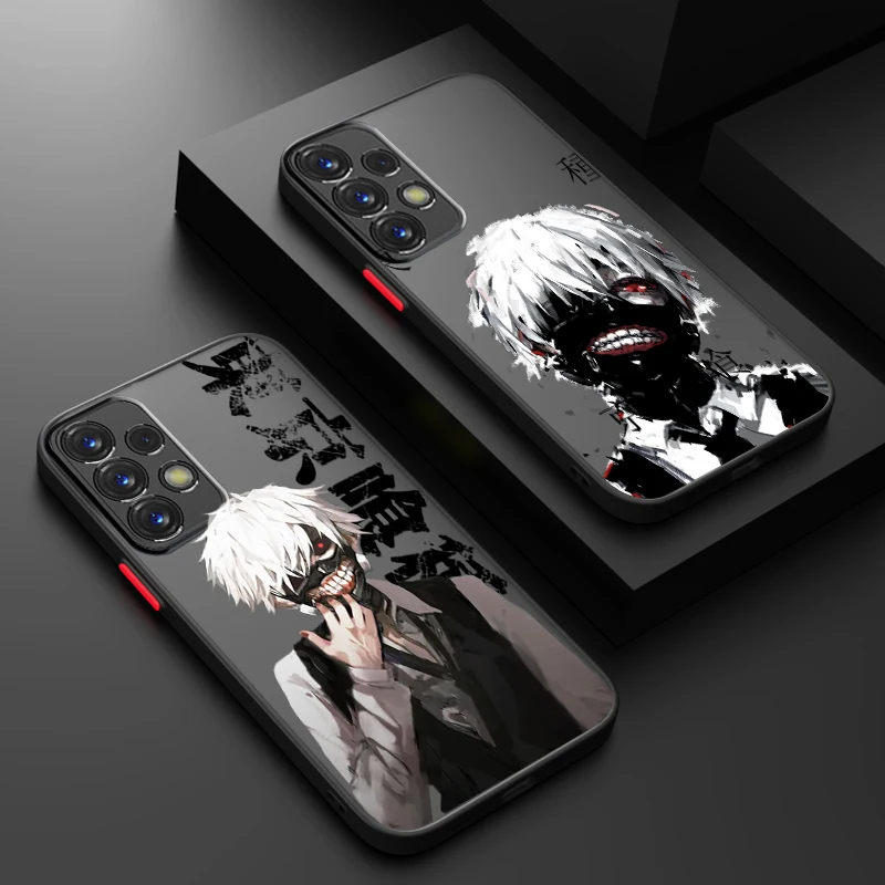 G-ghoul Monster Warm Blood Frosted Translucent For Samsung A53 A52 A33 A32 A51 A71 A21S A13 A73 A50 A22 A12 5G Soft Phone Case