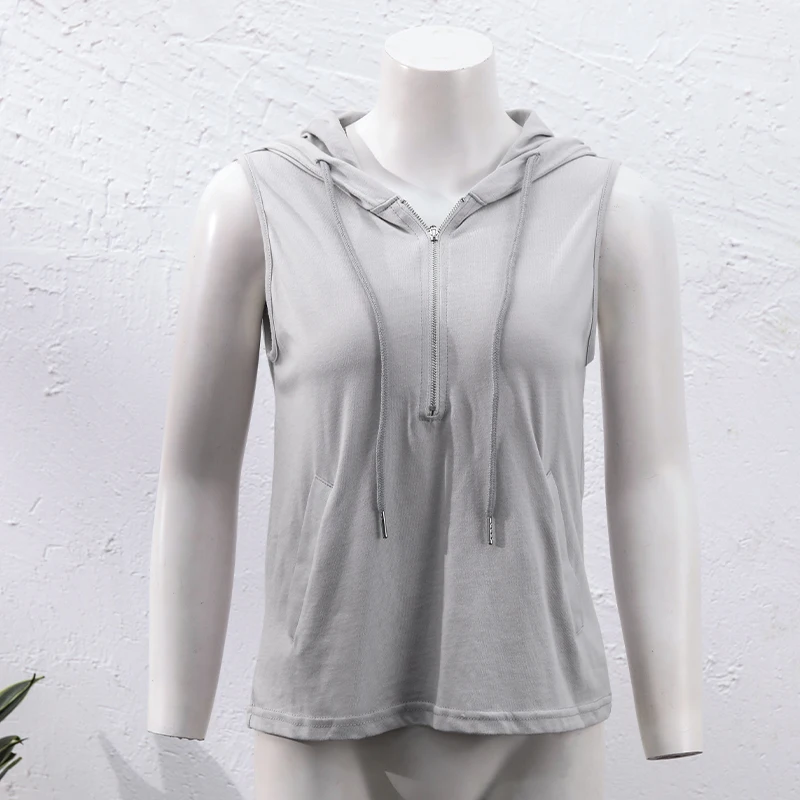 100% Cotton Women\'S Sweatshirt Casual Zip Up Hoodie Streetwear Pullover Cheap Women\'S Clothing