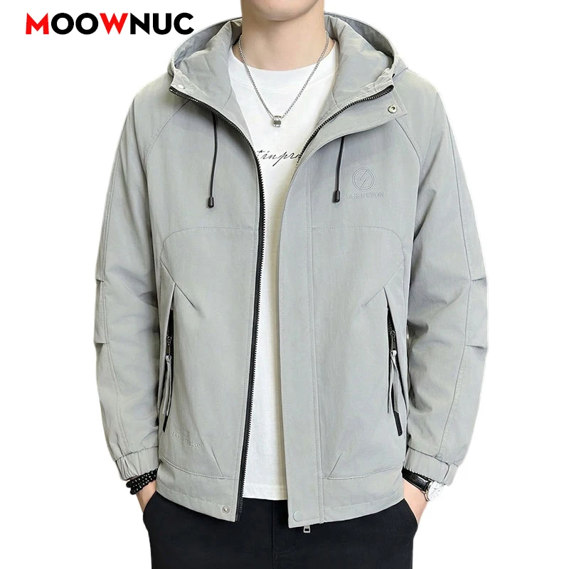 Casual Coat Spring Men's Clothing Male Jackets Men's Blazers Windbreaker Autumn Outerwear Men's Fashion Leisure Menswear Camping