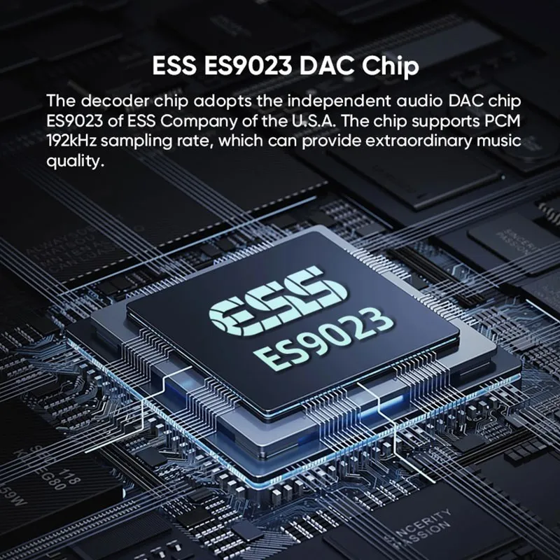 SMSL PS100 다기능 오디오 변환기 HDMI ES9023 DAC 칩 오디오 변환기 가정용 자동차 음악을위한 고성능 전원 시스템