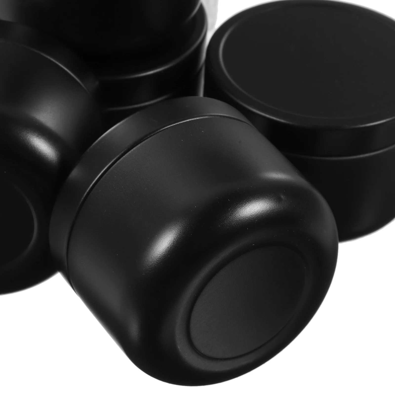 

12Pcs Exquisite Design Tinplate Tins Multiuse Containers for Candles Cosmetics Crafts Gifts and Storage