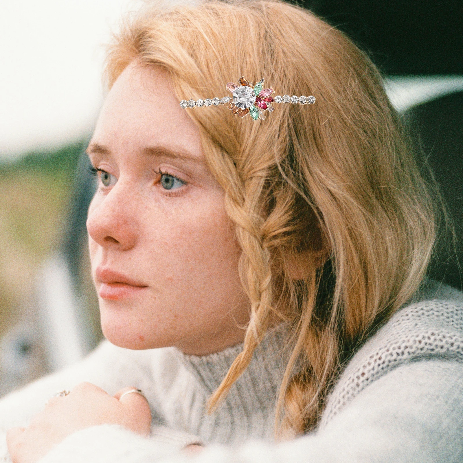 

3 шт. зажимы, блестящие металлические заколки для волос со стразами, модные маленькие заколки, элегантные аксессуары для волос для женщин и девочек