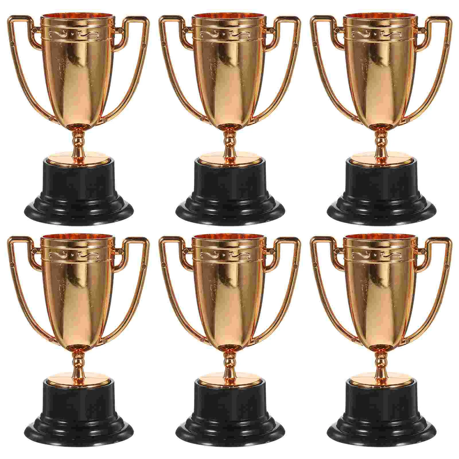 

10 Pcs Decorate Mini Trophy Child Toy Baseball For Kids Winning Trophies Plastic