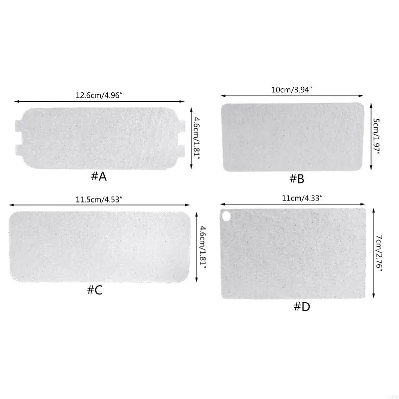 U0DE Universal Mica Sheet Microwave Oven Repairing Part for Repairing Home Appliances Protect Microwave Oven from Burning