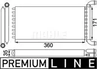 Store code: AH166000P for heater radiator CRAFTER SPRINTER 06