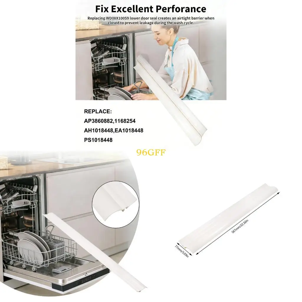 96gf-wd08x10059-vedacao-da-porta-da-maquina-lavar-louca-resistente-ao-calor-plastico-vedacao-da-porta-inferior-curta