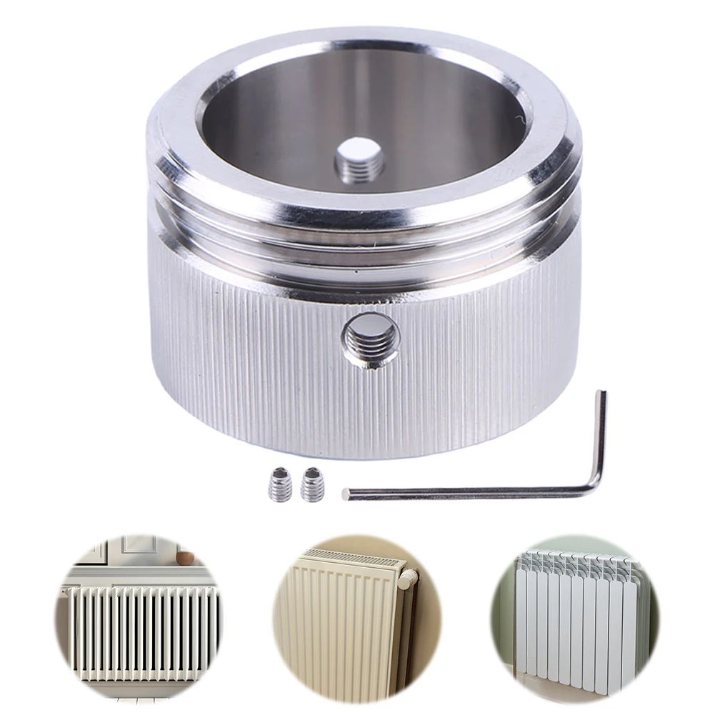 

Адаптер для термостата из нержавеющей стали, универсальный адаптер для нагревательного клапана, нержавеющий адаптер для термостата M30 X 15 для кухни и ванной комнаты