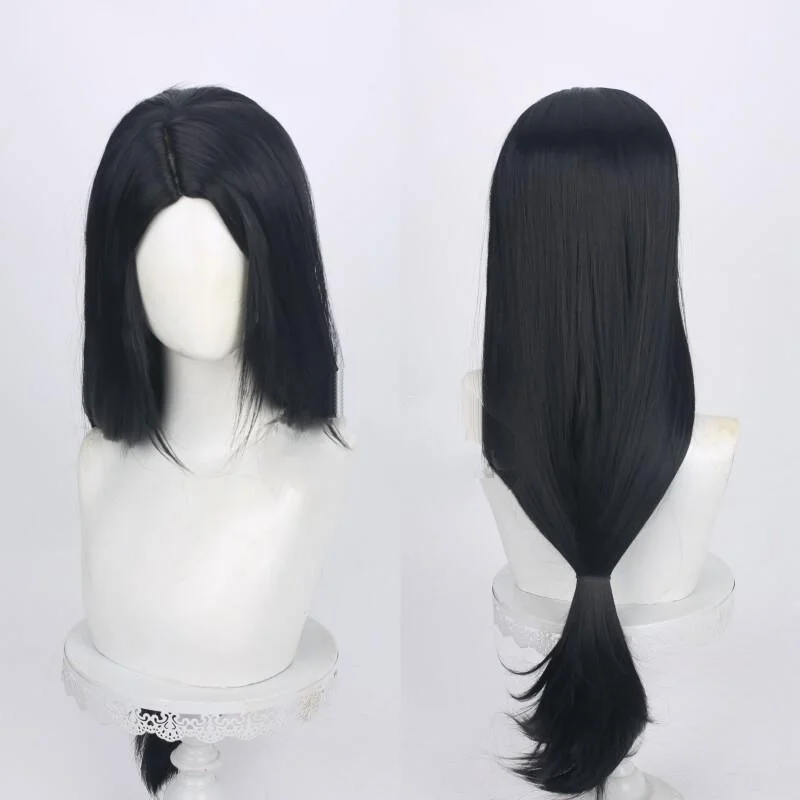 デーモンスレイヤー-ドウマ-ウィッグ-コスプレ装飾-厚め-女の子向け-創造性あふれるアニメ周辺グッズ-漫画風-仮面舞踏会-ホリデーパーティー-人気商品