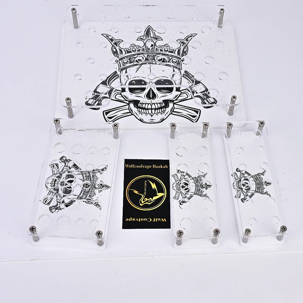 

Акриловая подставка Wolfcoolvape для вейпов, аксессуары для вейпов, для дрип-типов 510 и 810, для танков, испарителей и атомайзеров