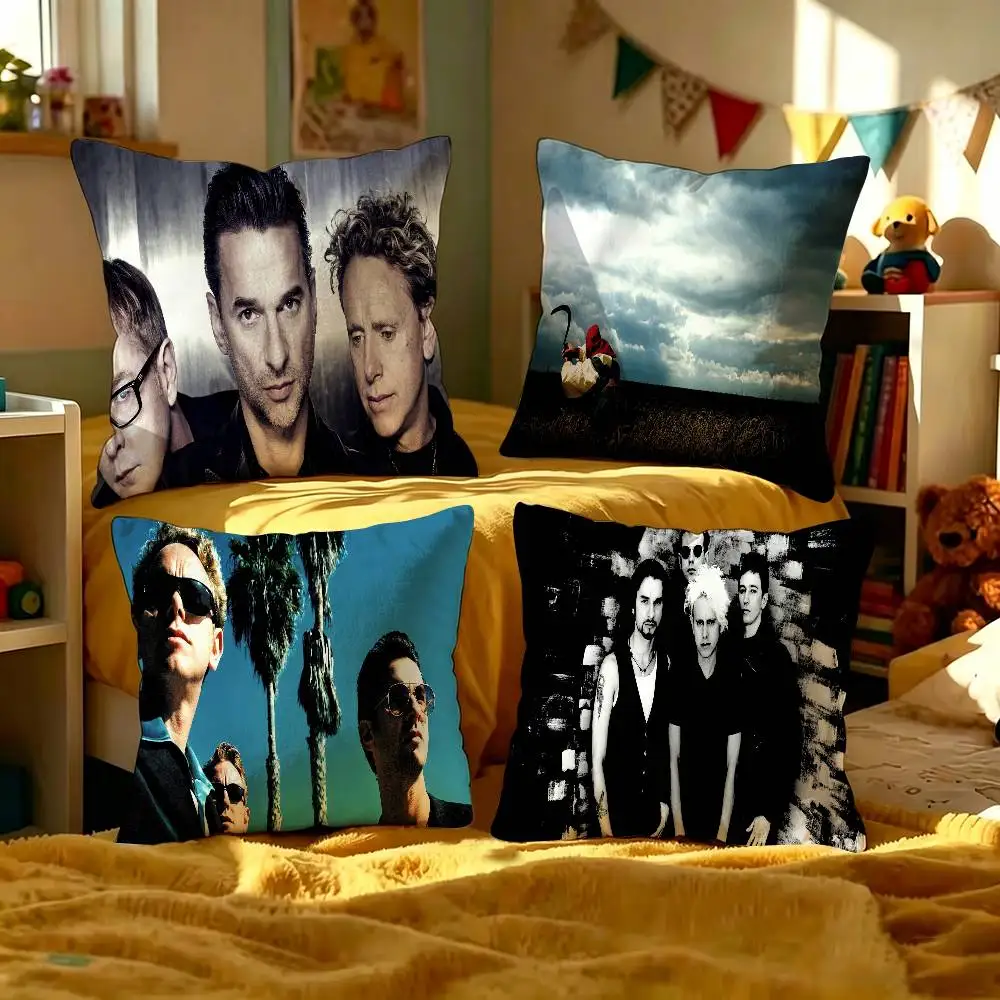 Depeche Mode Singer pillow cover sofa cushion cover home room decoration children gift