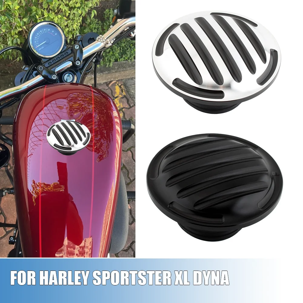 

Motorcycle Fuel Gas Oil Cap Fuel Gas Tank Cover For Harley Sportster XL Dyna Softail Touring Road King Freewheeler