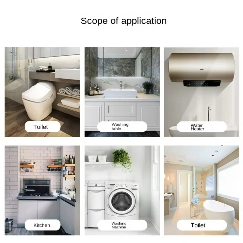 حمام من الفولاذ المقاوم للصدأ صمام مثلث سريع الفتح G1/2 مدخل مياه ملولب ملحقات صنبور صمام زاوية ثنائي الاتجاه