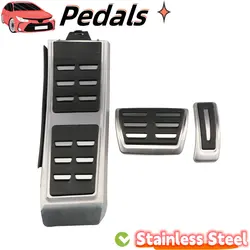 LHD Sport Pedals for Audi A4 B8 A6 A7 A8 S4 RS4 A5 S5 RS5 8T Q5 SQ5 8R Pedal Cover Fuel Brake Footrest Pads Auto Accessories