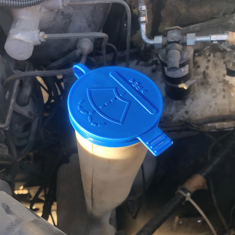 Blue Windshield Wiper Washer Fluid Reservoir Tank Cap Cover for Benz Sprinter 2500 Interchange Part Number A9068690072