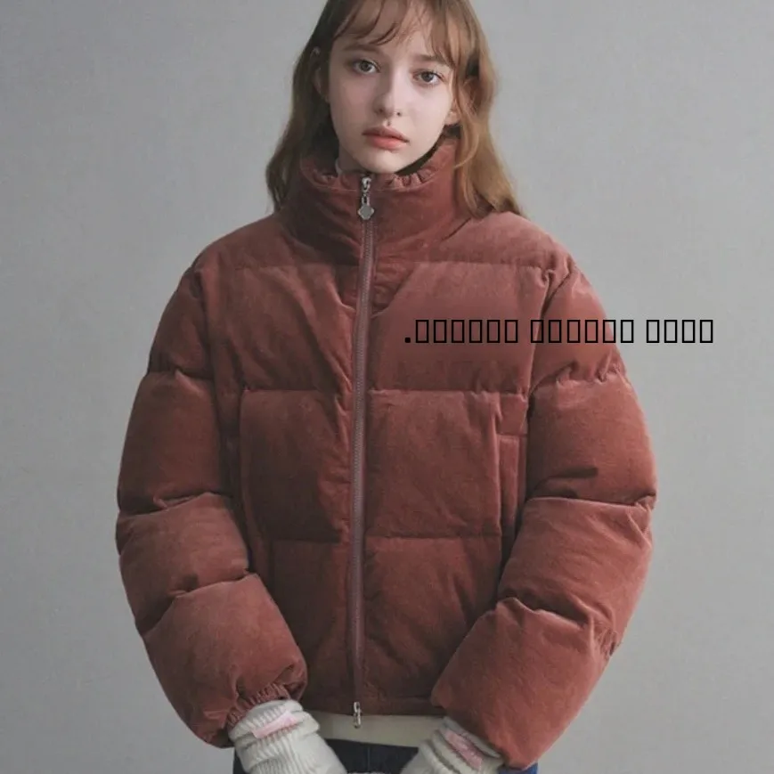 

Женская утепленная пуховая куртка с 90% пуха, объемная, с пушистой поверхностью, теплая, повседневная, с длинными рукавами, на молнии