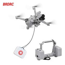 BRDRC 500M Airdrop System for DJI Mini 3/3 Pro Drone Fishing Bait Wedding Gift Deliver Thrower Lightweight Accessories Load 100g
