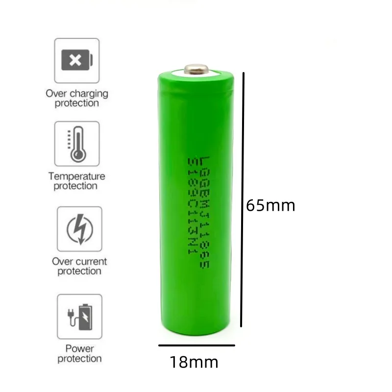 MKEPA 18650 battery MJ1 3500mAh 3.7V 30A 18650 original high-power lithium-ion battery, electric tool battery MJ1 18650