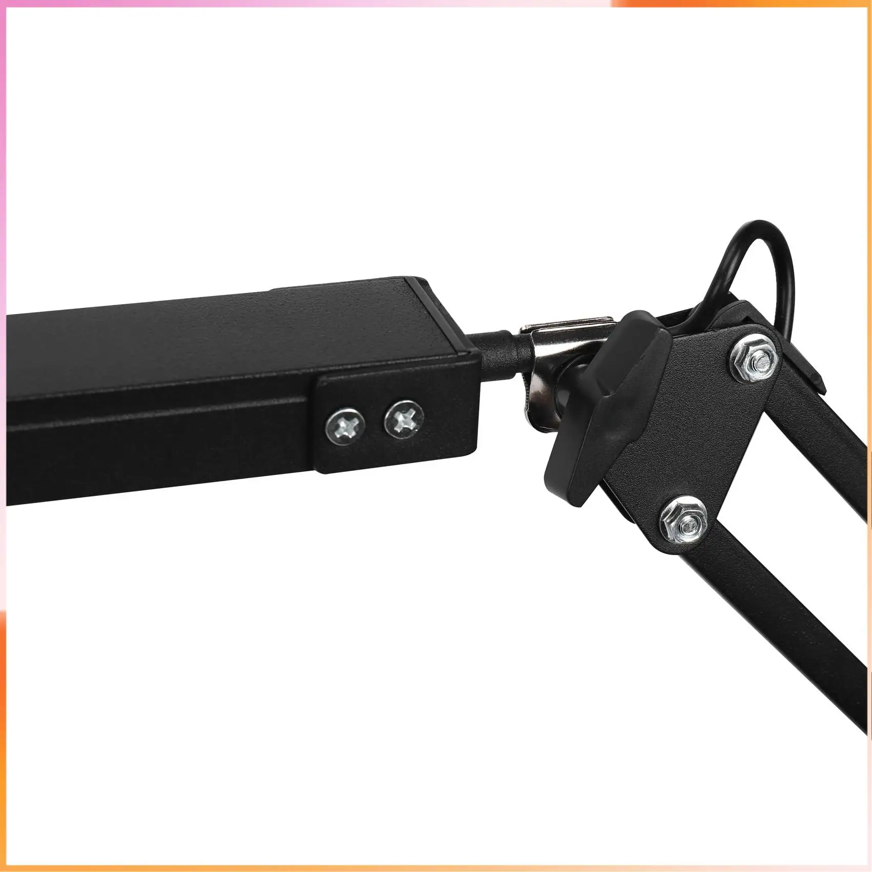 

A93Z 2X LED Desk Lamp With Clamp,Adjustable Swing Arm Desk Lamp,Modern Architect Table Lamp For Study/Reading/Office/Work