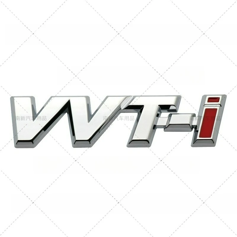 High-quality Modification 3D Metal Car Stickers VVT-i Japanese Style Scratch Cover DIY Decoration Car Accessories