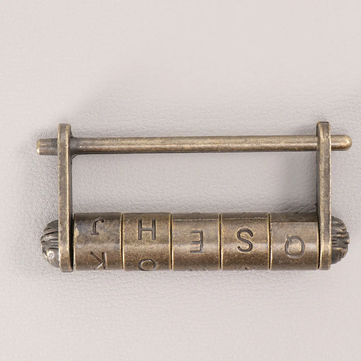 

Letters Password Lock Vintage Classic Chinese Ancient Style English Padlock Combination